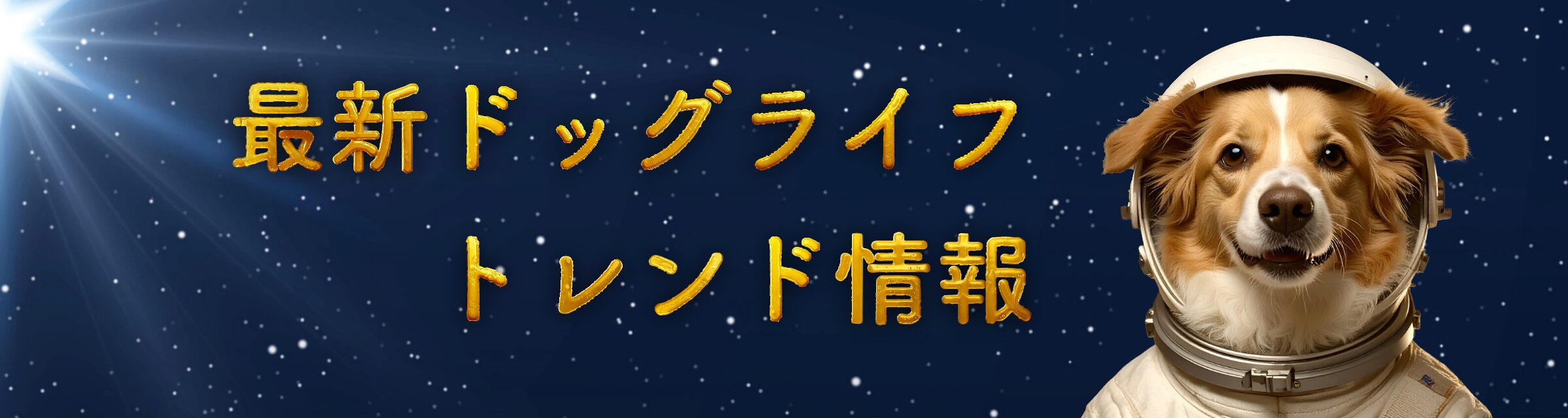 最新ドッグライフトレンド情報